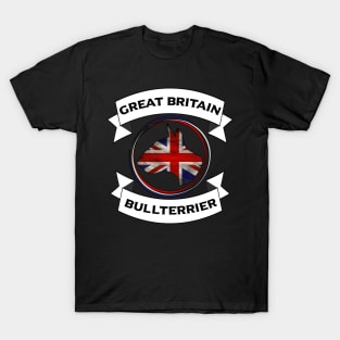 Great Britain Bull Terrier T-Shirt